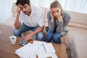 Couple worried about finances after work injury